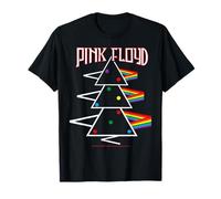 Pink Floyd Rainbow Prism Triangle Stack Psychédélique T-Shirt