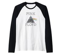 Pink Floyd Rock Band Dark Side Of The Moon Prism Manche Raglan