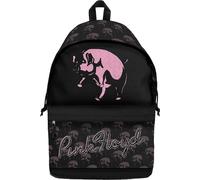 Pink Floyd - Sac à dos "Animals" RO14562 (taille unique) (Noir/Rose)