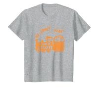 Pink Floyd See Emily Play T-Shirt, Enfant, Gris Chiné, 10 Ans