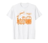 Pink Floyd See Emily Play T-Shirt, Homme, Blanc, 5XL