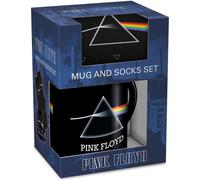 Pink Floyd - Set tasse/chaussettes, La face cachée de la Lune PM11058 (taille unique) (Noir)