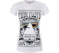 Pink Floyd T-Shirt Carnegie Hall Femme Blanc - Taille L Blanc
