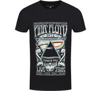 Pink Floyd T-Shirt Carnegie Hall Poster Homme Noir - Taille L Noir G