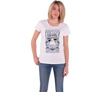 Pink Floyd - T-Shirt # L Ladies White # Carnegie Hall Poster [Import]