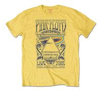 Pink Floyd T-shirt Carnegie Hall Poster Yellow L