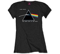 Pink Floyd - T-Shirt # M Ladies Black # Dark Side of The Moon [Import]