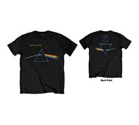 Pink Floyd - T-Shirt # M Unisex Black # Dark Side of the Moon Flipped
