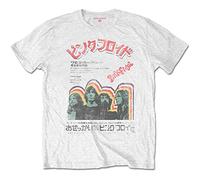Pink Floyd - T-Shirt # S White Unisex # Japanese Poster [Import]