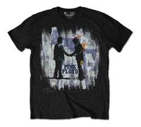 Rock Off Trade T-shirt Pink Floyd 'Wish You Were Here' - visuel peinture, logo officiel - Noir XL