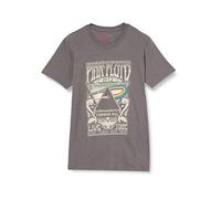Pink Floyd T-shirt Carnegie Hall Poster Unisex Charcoal Grey XL