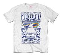Pink Floyd - T-Shirt # XL White Unisex # Carnegie Hall Poster [Import]