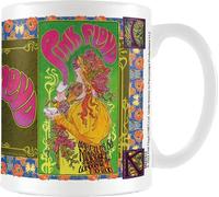 Pink Floyd - Tasse à café "'66" PM9424 (Taille unique) (Rose/Vert/Jaune)