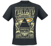 Pink Floyd The Dark Side of The Moon - Live on Stage 1972 Homme T-Shirt Manches Courtes Noir 3XL