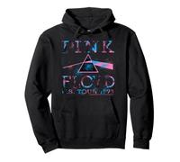 Pink Floyd US Tour 1973 Triangle prismatique côté obscur Sweat à Capuche