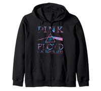 Pink Floyd US Tour 1973 Triangle prismatique côté obscur Sweat à Capuche