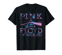 Pink Floyd US Tour 1973 Triangle prismatique côté obscur T-Shirt