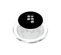 Pink Floyd WYWH50 Fleurs mécaniques Welcome to The Machine PopSockets PopGrip pour MagSafe