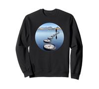 Pink Floyd WYWH50 Un Homme Debout sur des horloges souhaiterait Que Vous Soyez là Sweatshirt