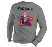 Pink Freud The Dark Side of Your mom Lover Sweat Gris Unisex Size XL
