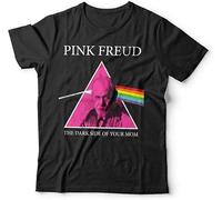 Pink Freud The Dark Side of Your Mom Tshirt Unisex - Funny, Parody, Short Sleeves T-Shirt Shirt Tops Manches Courtes(Medium)