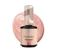Pink Gellac Vernis Semi Permanent - 165 Champagne 15 ml - Vernis à Ongles Gel Pour 14+ Jours de Manucure Impeccable - Facile à Utiliser - Semi Permanent Facile à Enlever