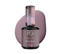 Pink Gellac Vernis Semi Permanent - 278 Moody Mauve 15ml - Vernis à Ongles Gel Pour 14+ Jours de Manucure Impeccable - Facile à Utiliser - Semi Permanent Facile à Enlever