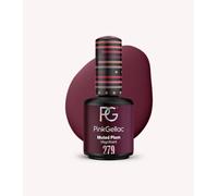 Pink Gellac Vernis Semi Permanent - 279 Muted Plum 15ml - Vernis à Ongles Gel Pour 14+ Jours de Manucure Impeccable - Facile à Utiliser - Semi Permanent Facile à Enlever