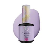 Pink Gellac Vernis Semi Permanent - 288 Lily Lilac 15ml - Vernis à Ongles Gel Pour 14+ Jours de Manucure Impeccable - Facile à Utiliser - Semi Permanent Facile à Enlever
