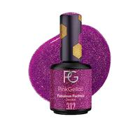 Pink Gellac Vernis Semi Permanent - 312 Fabulous Fuchsia 15ml - Vernis à Ongles Gel Pour 14+ Jours de Manucure Impeccable - Facile à Utiliser - Semi Permanent Facile à Enlever