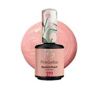 Pink Gellac Vernis Semi Permanent - 322 Sparkle Peach 15ml - Vernis à Ongles Gel Pour 14+ Jours de Manucure Impeccable - Facile à Utiliser - Semi Permanent Facile à Enlever