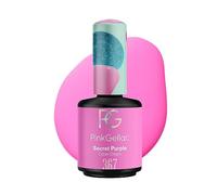 Pink Gellac Vernis Semi Permanent - 367 Secret Purple 15ml - Vernis à Ongles Gel Pour 14+ Jours de Manucure Impeccable - Facile à Utiliser - Semi Permanent Facile à Enlever