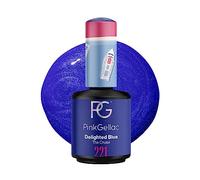 Pink Gellac Vernis Semi Permanent, Vegan - 221 Delighted Blue 15ml