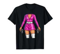 Pink Glam Disco Diva Design Dance Party années 70 T-Shirt