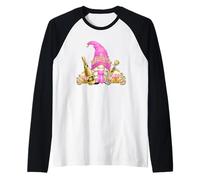 Pink GNOME Princess Graphic for Girls Trip Funny Birthday Manche Raglan