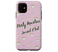 Pink Graffiti Dirty Martini Social Club Coque pour iPhone 11