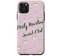 Pink Graffiti Dirty Martini Social Club Coque pour iPhone 11 Pro Max