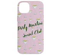Pink Graffiti Dirty Martini Social Club Coque pour iPhone 14 Plus