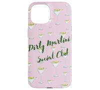 Pink Graffiti Dirty Martini Social Club Coque pour iPhone 15