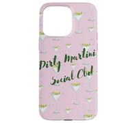 Pink Graffiti Dirty Martini Social Club Coque pour iPhone 15 Pro Max