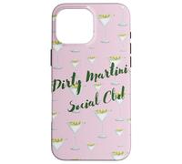 Pink Graffiti Dirty Martini Social Club Coque pour iPhone 16 Pro Max