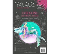 Pink Ink Designs Coraline - Ensemble de tampons transparents, A5
