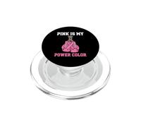 Pink is My Power Color Sensibilisation au Cancer du Sein PopSockets PopGrip pour MagSafe