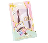 Pink It Palette de fards à paupières, 1 étui avec 24 fards à paupières et 2 applicateurs pour fille à partir de 5 ans