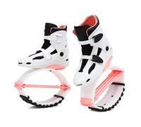 Pink Jumping Shoes Kids Teen Adult Fitness Sports Bouncing Shoes Anti-Gravity Running Boots(39-41/pinkish-white)
