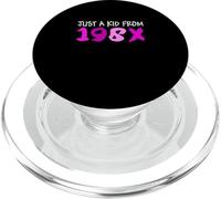 Pink Just A Kid de 198X Pink Graphic PopSockets PopGrip pour MagSafe