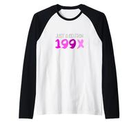 Pink Just A Kid de 199X Pink Graphic Manche Raglan