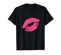 Pink Kiss Mark Rouge à lèvres T-Shirt Graphique avec Valeur