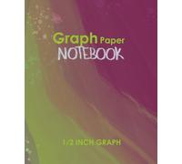 Pink Large Graph Paper Composition Notebook: 370+ Pages, 0.5 Inch Grid, 9.75x7.5 Size - Math & STEM Notebook for Students, Drawing, Engineering, Homeschool, or School Use