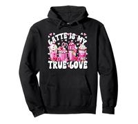 Pink Latte Mug Set True Love for Women Valentines Coffee Sweat à Capuche